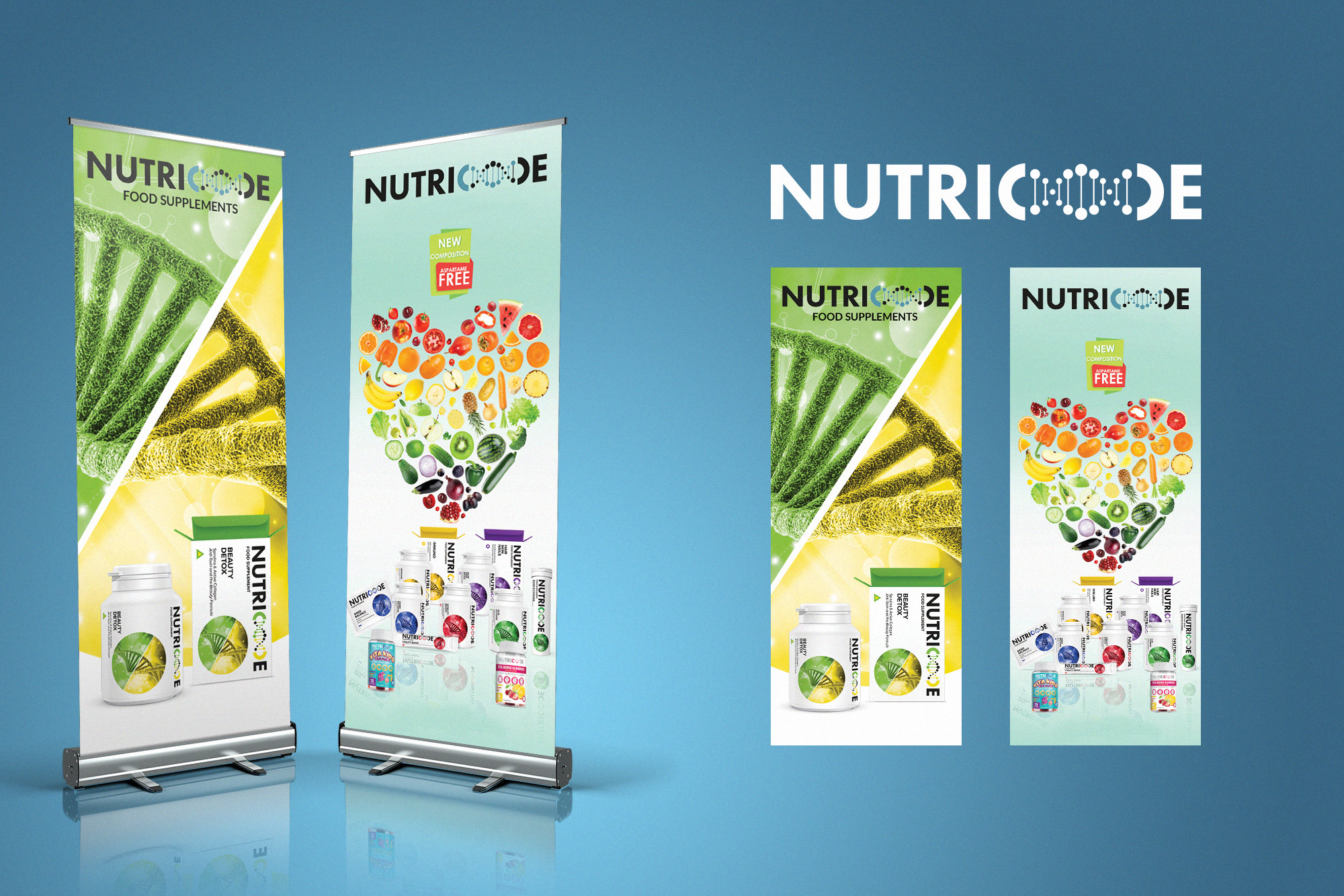 Roll-up banner design 4 — Federico Mahora Makeup