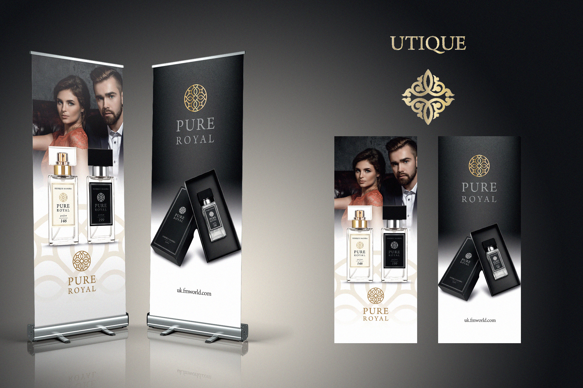Roll-up banner design 5 — Federico Mahora Makeup