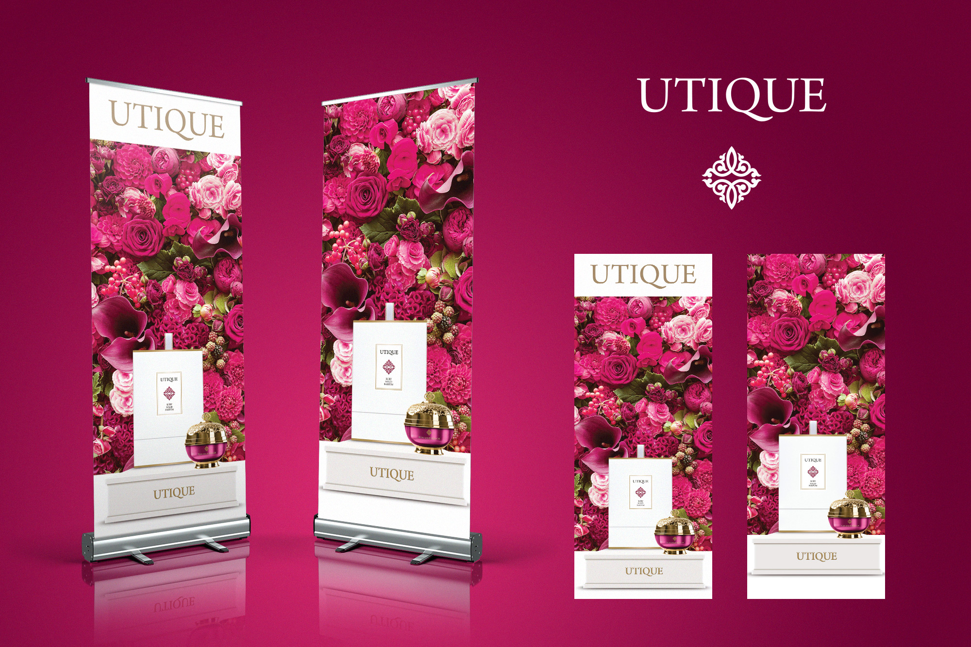 Roll-up banner design 6 — Federico Mahora Makeup